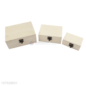 Hot sale wooden jewelry box wooden gift packaging box