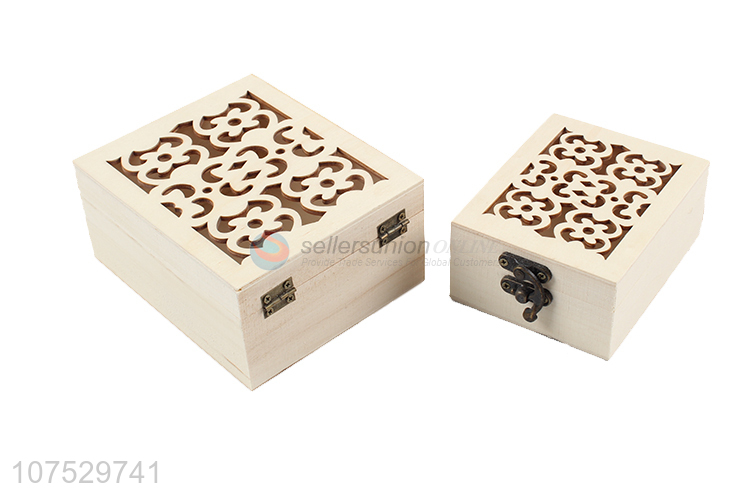 Most popular wooden carving jewelry box wooden case wooden craft box