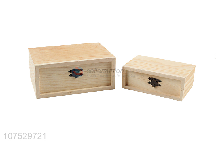 Hot selling wooden jewelry box wooden gift packaging box