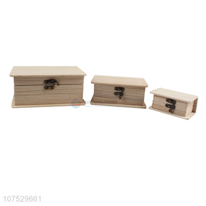 Best selling wooden packaging box jewelry case gift box