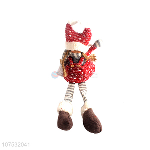 China manufacturer holiday ornaments fabric doll Christmas accessories