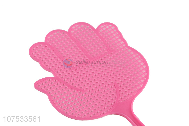 Custom Palm Shape Plastic Mosquito Catcher Fly Swatters