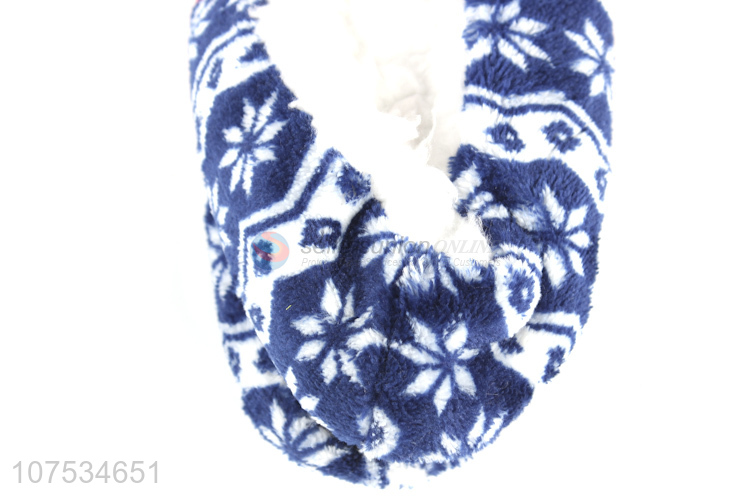 Good sale women warm slipper fluffy fleece slipper