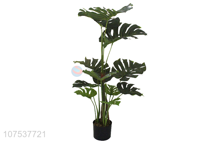 Popular Artificial Monstera Fashion Simulation Bonsai Plants