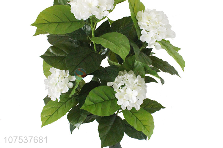 Good Sale Artificial Hydrangea Decorative Bonsai Plant