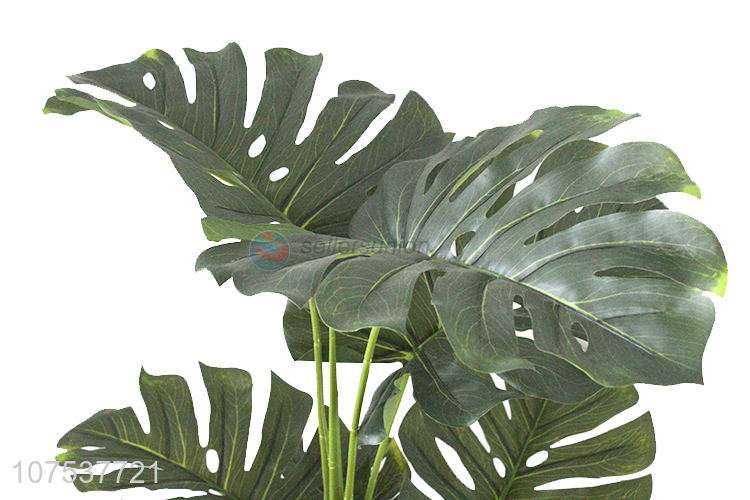 Popular Artificial Monstera Fashion Simulation Bonsai Plants