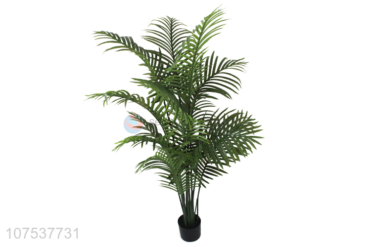 High Quality Plastic Chrysalidocarpus Lutescens Artificial Potted Plant