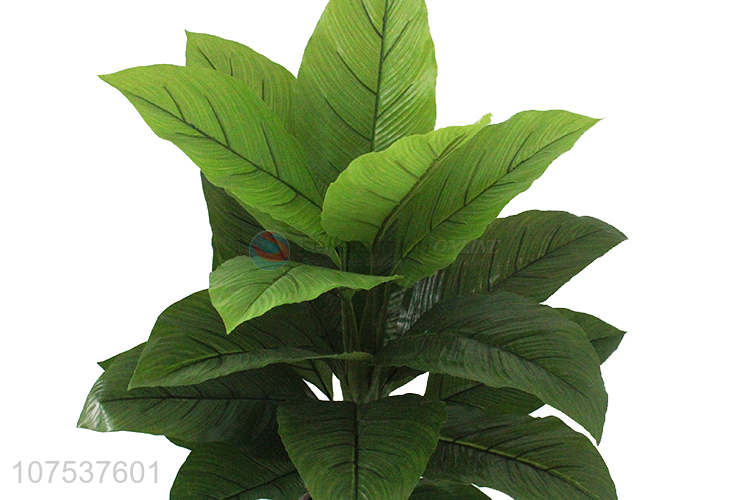 New Design Artificial Plant Green Cordyline Fruticosa Tree