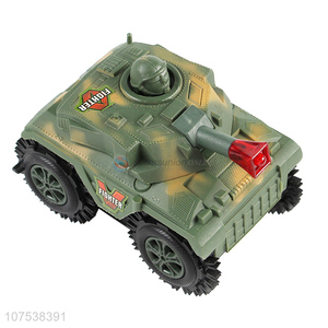 Hot Selling Simulation Army Tank Plastic Toy Car For Kids