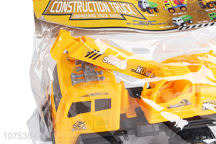 Hot Selling Simulation Construction Truck Model Plastic Toy Car