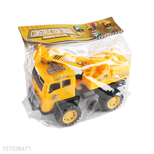 Hot Selling Simulation Construction Truck Model Plastic Toy Car