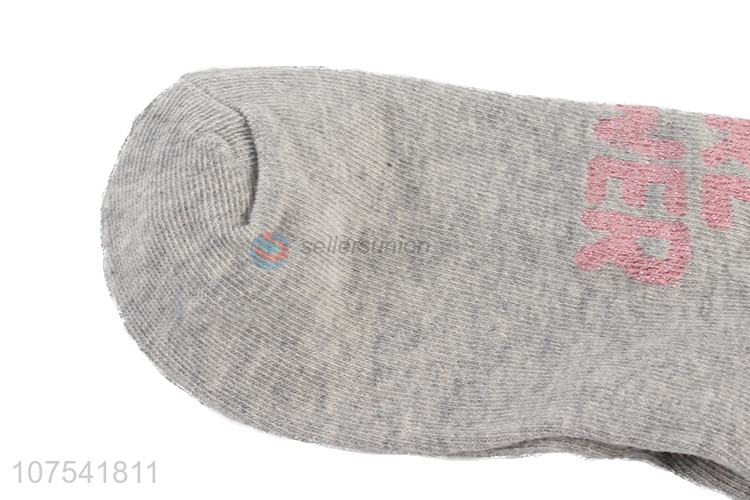 Wholesale Cotton Short Sock Breathable Ladies Ankle Socks