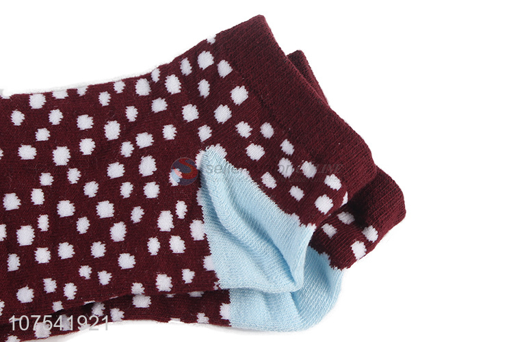 Delicate Design Soft Short Socks Fashion Ankle Socks For Women