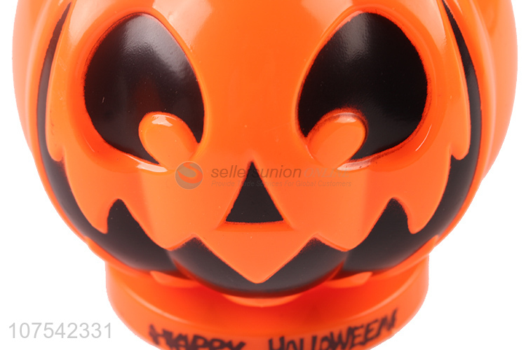 New Selling Promotion Led Flashing Halloween Pumpkin Candy Buckets