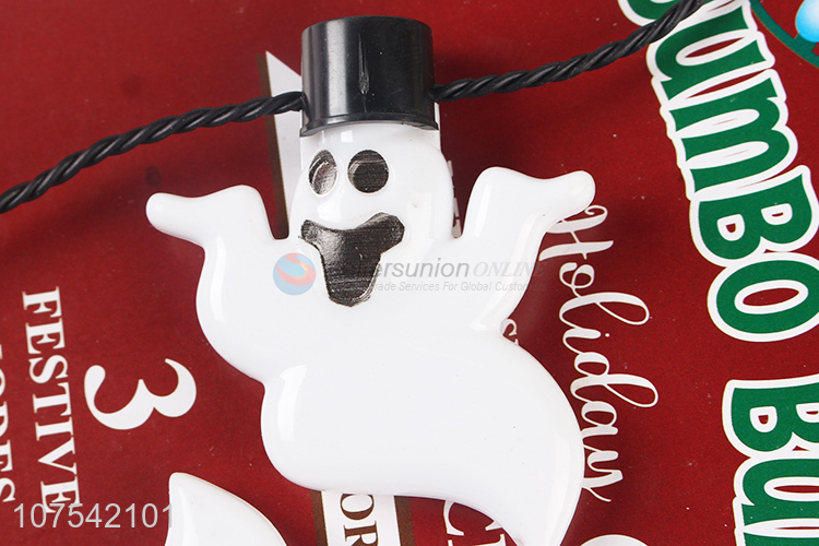 Lowest Price Light Up Flashing Devil Necklace Halloween Bulb Light