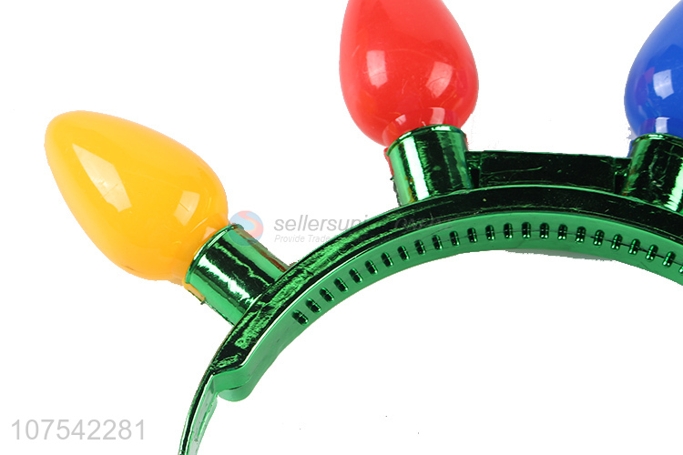 Wholesale Party Headband Glow Colorful Led Bulb Flashing Headband