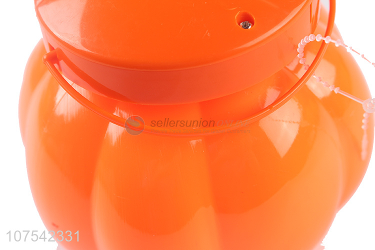 New Selling Promotion Led Flashing Halloween Pumpkin Candy Buckets