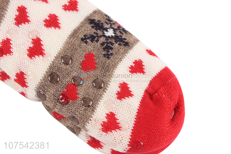 High Quality Christmas Warm Indoor Mid-Calf Floor Socks