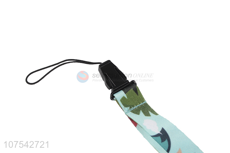 Wholesale Cartoon Printing Polyester Thermal Transfer Cell Phone Lanyard