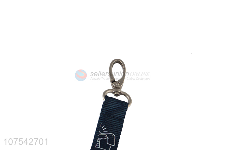 Custom Logo Printing Polyester Neck Strap Universal Cell Phone Lanyard