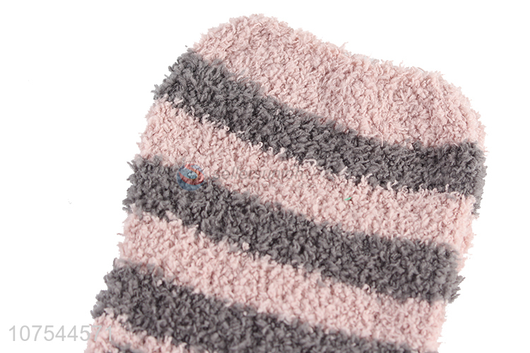 New Fashion Winter Warm Comfortable Socks Half Fleece Socks