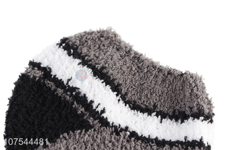 Suitable Price Breathable Half Fleece Boat Socks Invisible Socks
