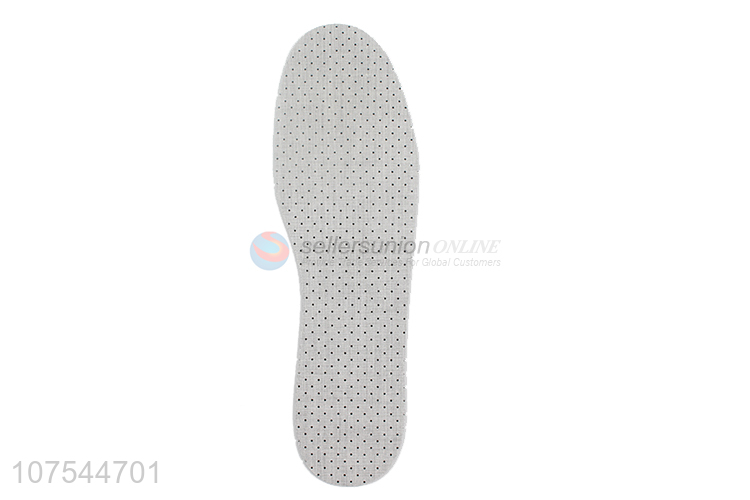 Premium Quality Black Latex White Cotton Cloth Big Hole Health Insoles