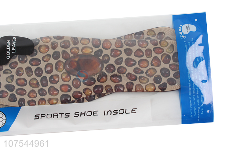 Suitable Price Imitation Pebbles Massage Insoles Men Comfortable Health Insoles