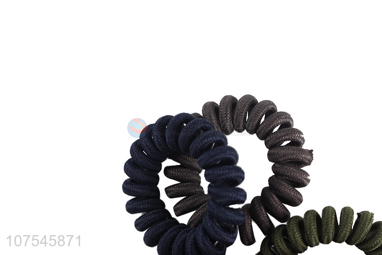 Lowest Price Telephone Wire Hair Band Hair Rope Fashion Hair Rings