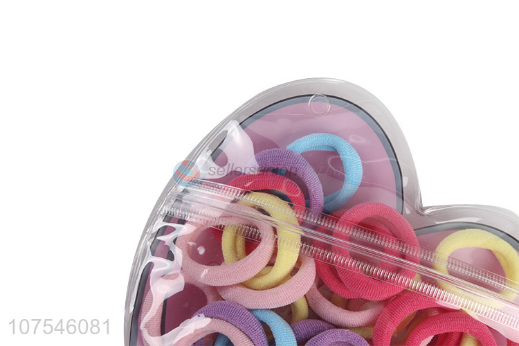 Hot Selling Colorful Elastic Hair Ties Towel Hair Scrunchies Hair Rings