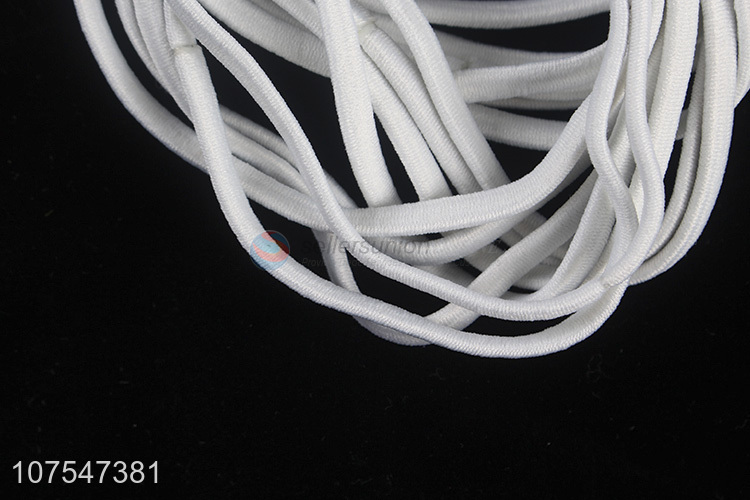 New Arrival White Elastic Hair Ring Simple Style Hair Band
