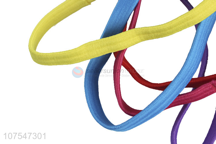 New Arrival Simple Style Hair Accessories Colorful Elastic Hair Rings