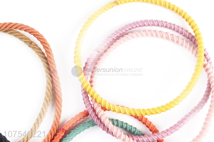 New Fashion Hair Accessories Round Simple High Elastic Hair Ring
