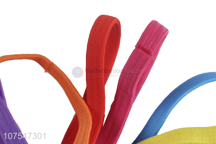 New Arrival Simple Style Hair Accessories Colorful Elastic Hair Rings