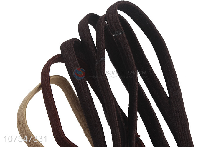 Wholesale Custom Hair Scrunchies Elastic Hair Rings Hair Ties