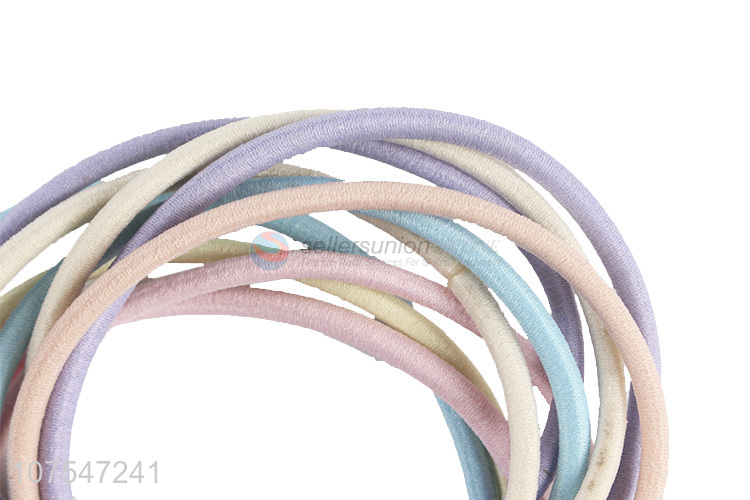 Latest Style Fashion Colorful Elastic Hair Rings Hair Accessories