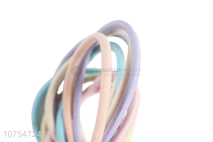 Latest Style Fashion Colorful Elastic Hair Rings Hair Accessories