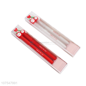 New products cute cartoon plastic gel ink pen creative stationery