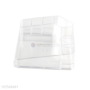 Competitive Price Transparent Storage Box Cosmetic Makeup Organizer