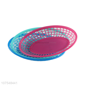 Wholesale Price Eco-Friendly Colorful Plastic Bread Basket