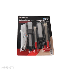 Factory direct sale utility knife set office paper knife set