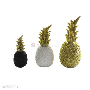 High Sales Exquisite Decoration Pineapple Shape Ceramic Ornaments