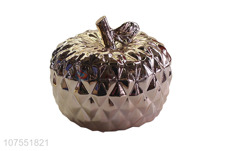 Good Quality Fashion Modern Home Decoration Apple Shape Ceramic Ornaments