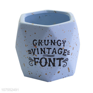 Suitable Price Blue Ceramic <em>Flowerpot</em> Household Decoration