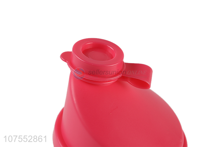 Promotional 500ml food grade plastic water bottle shaker bottle for protein