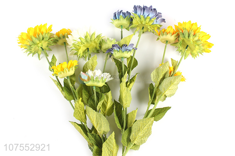 Good Sale Colorful Sunflower Fashion Artificial Flower