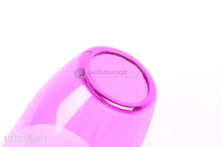 Lowest Price Multipurpose Transparent Colorful Reusable Plastic Cup