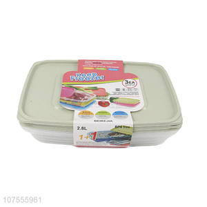 Custom Household Food Preservation Box Food Storage Container Set