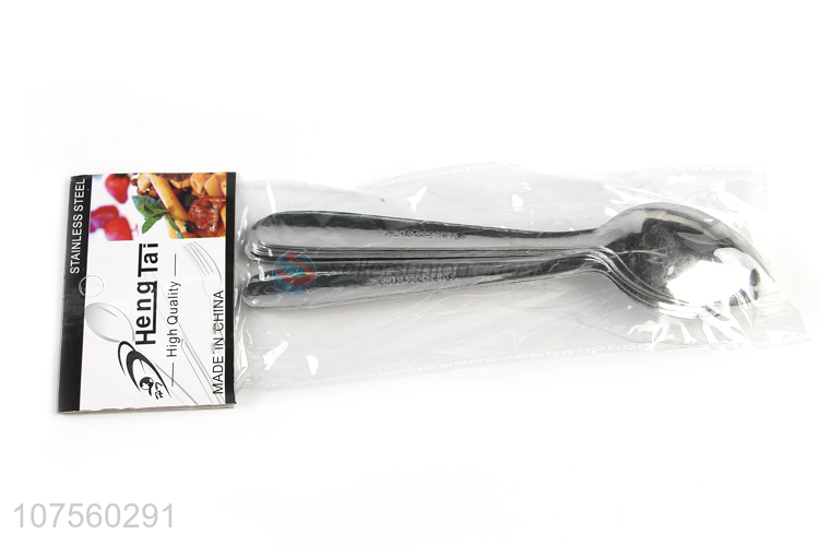 Wholesale Home Use Stainless Steel Small Spoon Durable Tableware