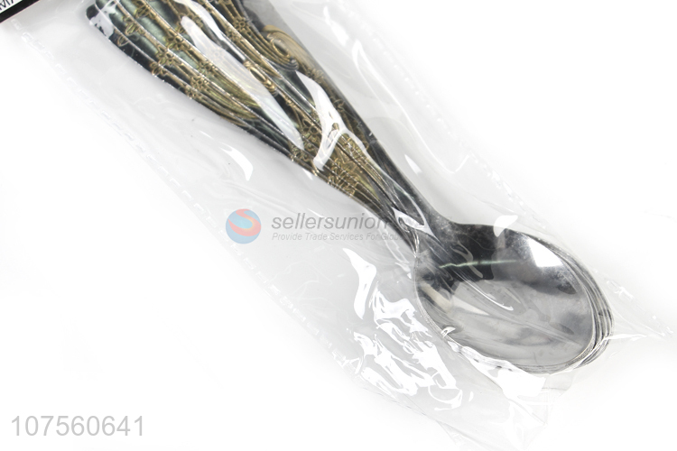 Factory Wholesale Hotel Home Using Flatware Stainless Steel Spoon